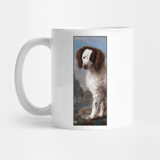Water Spaniel on a hill by George Stubbs Mug